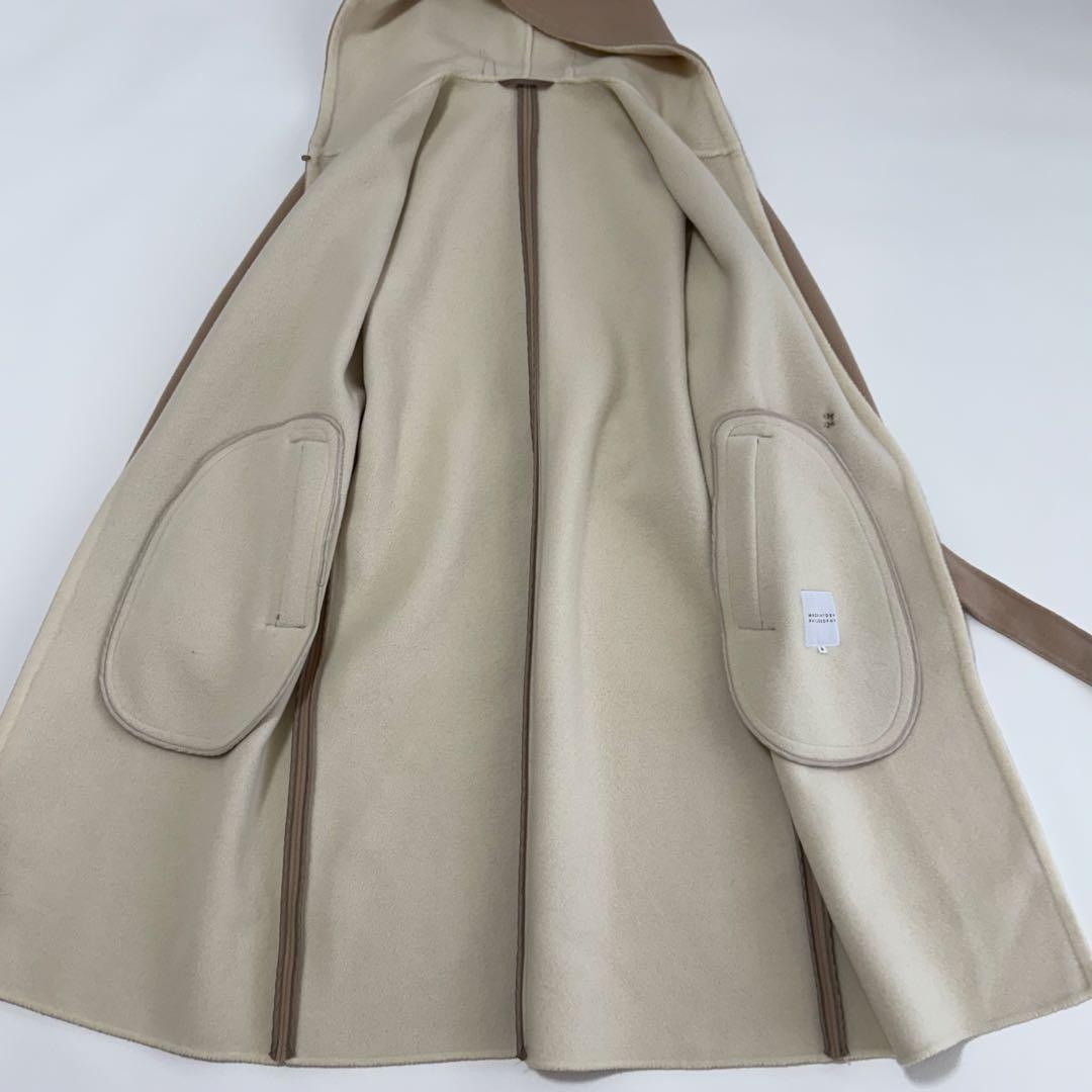 美品✨ マッキントッシュ ウールリバー ダブルフェイス フード付きコート