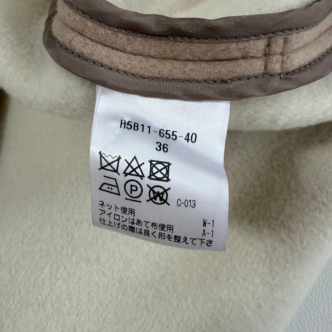 美品✨ マッキントッシュ ウールリバー ダブルフェイス フード付きコート