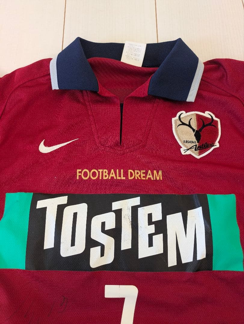 希少　鹿島アントラーズ 2002-2003 ホーム ユニフォーム M