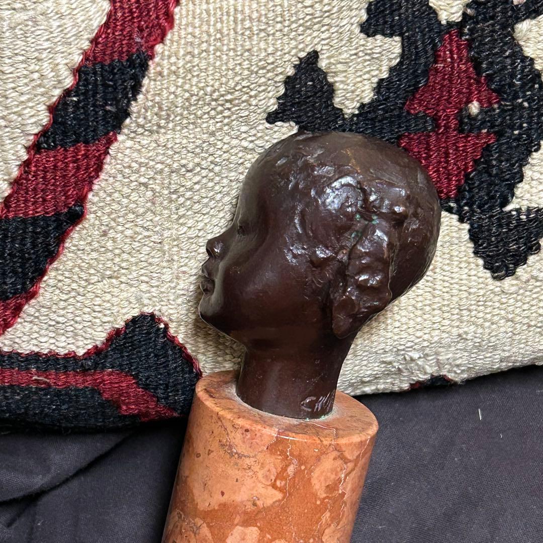 佐藤忠良　少女　ブロンズ像