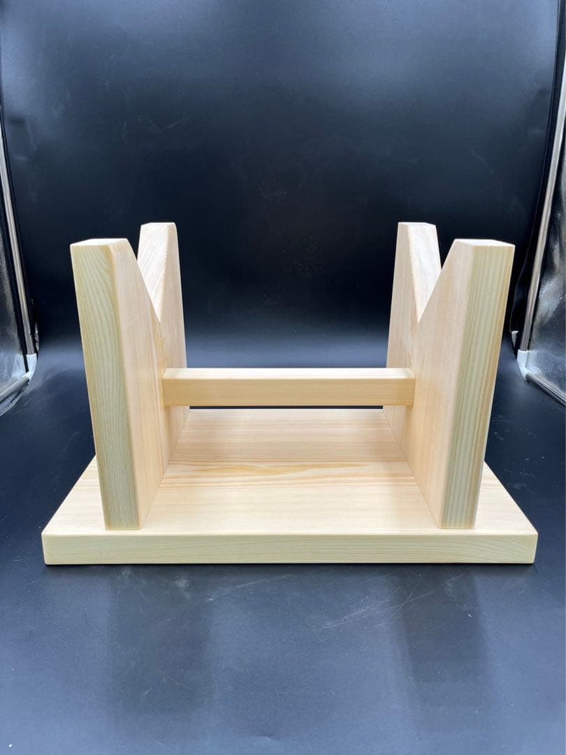 [即購入OK] 特大サイズ！高野槙　超豪華赤身風呂椅子　スツール　新品未使用