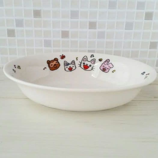 新品　ノンタン カレー皿 こども食器