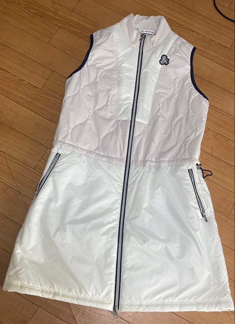 美品⭐︎and per seアンパスィ　ノースリーブベストワンピースＬキャロウェイ