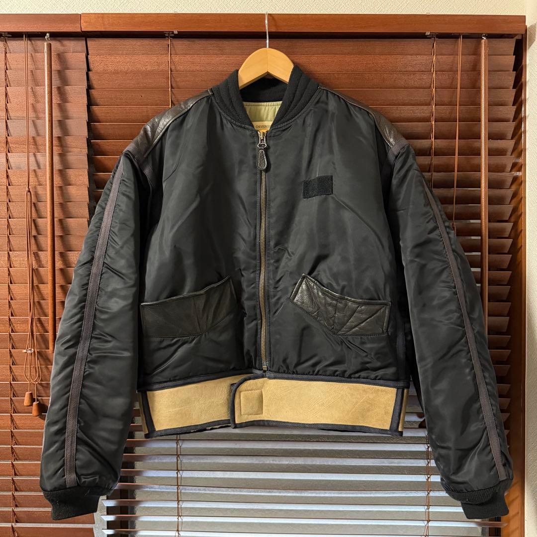 名作 CHEVIGNON シェビニョン MA-1 ボンバー フライトジャケット