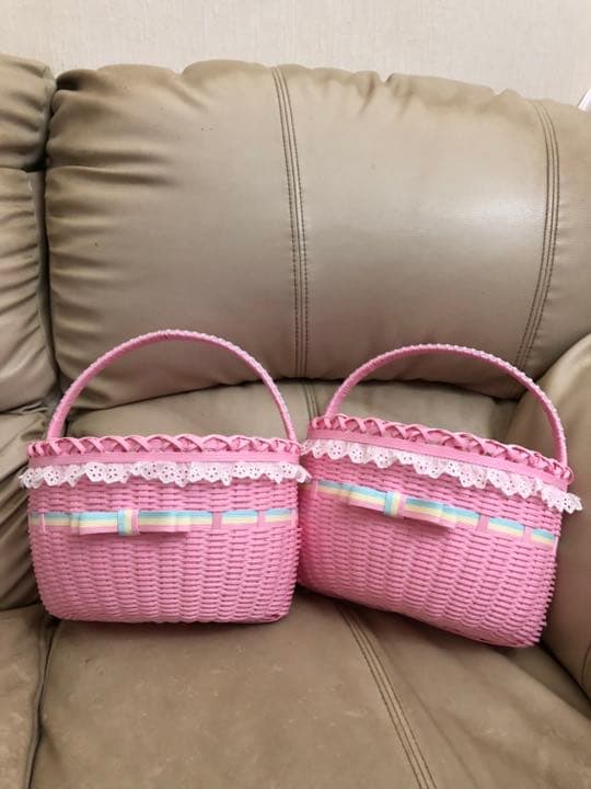 R様　オーダーカゴ完成品