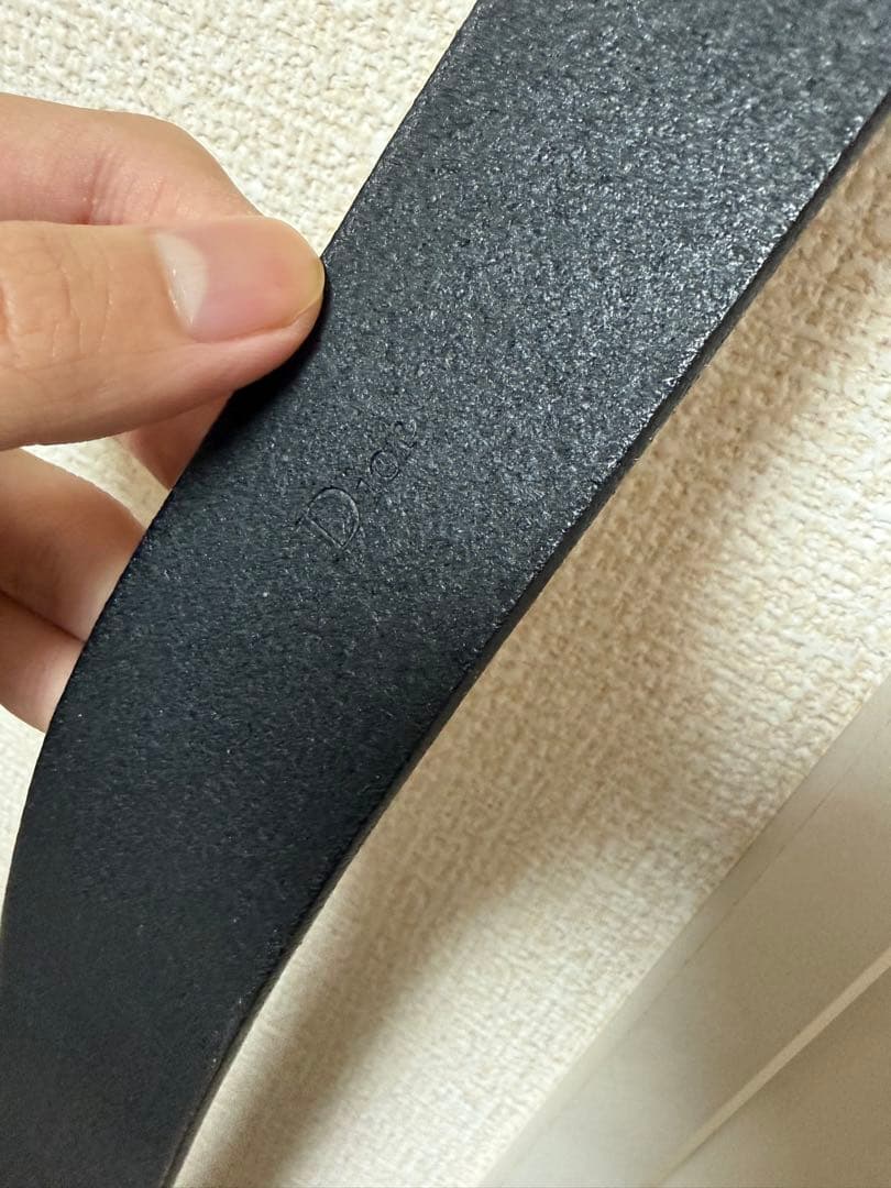 Dior homme 2004年代　ハトメ　チェーンベルト エディ　strip