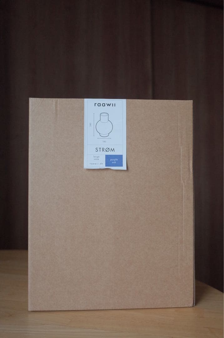 Raawii Strom Vase L パープル
