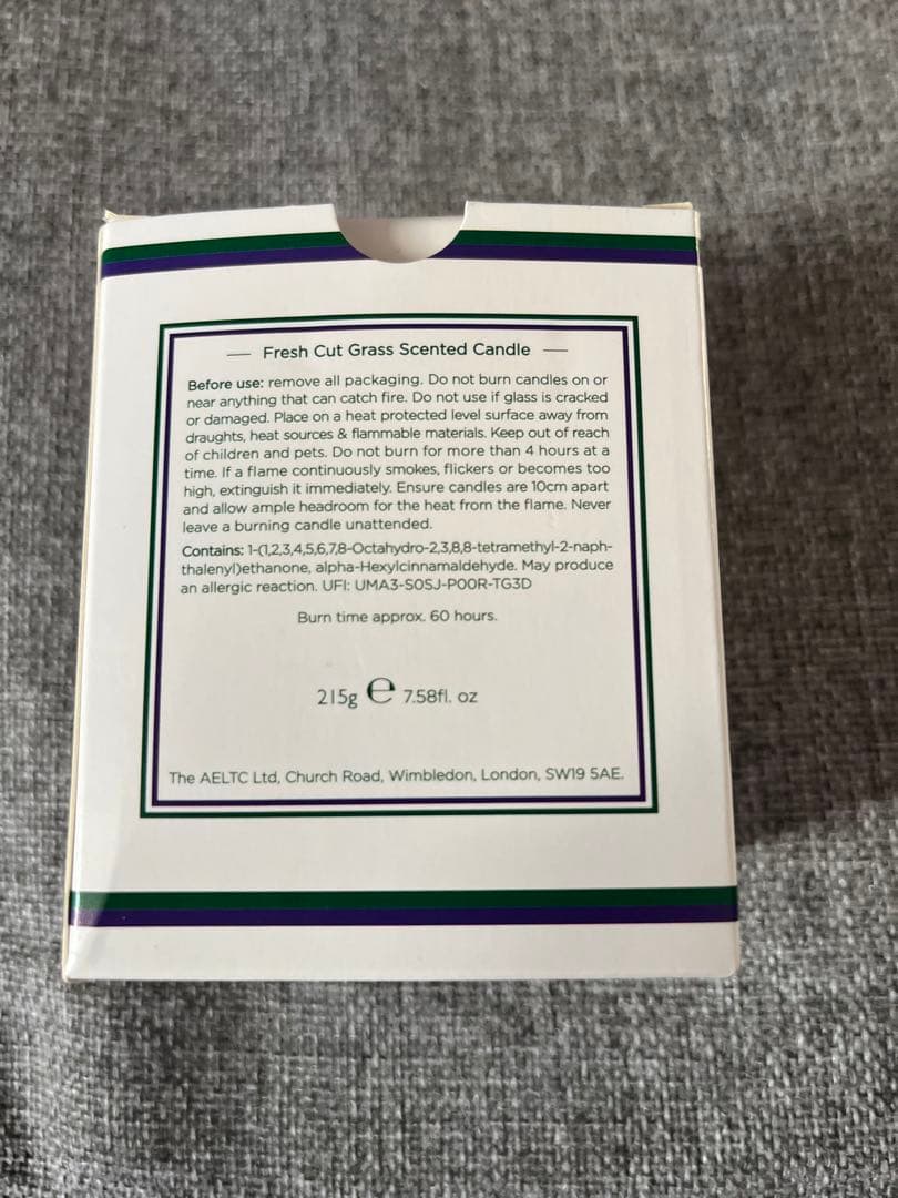 記念グッズ Wimbledon candol