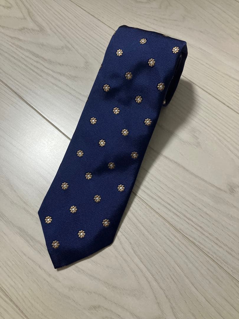 とと様先約⭐︎新品未使用⭐︎FRANCO BASSI 小紋柄ネクタイ