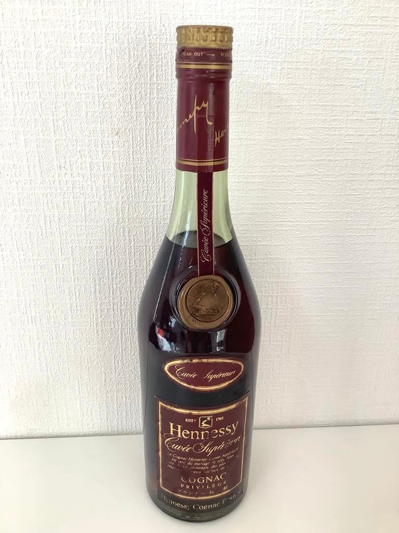 [z550]Hennessy ヘネシー　キュベ　スペリオール　古酒