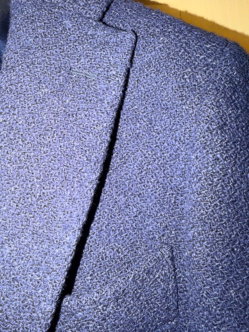 RING JACKET ネイビー チェスターコート