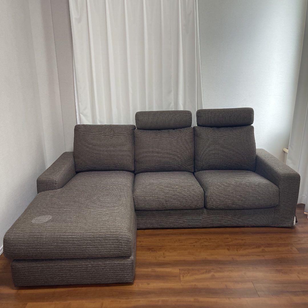 ニトリソファ (NポケットA1N LO ) 3人掛け 送料33000円込み