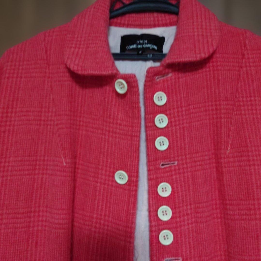 tricot COMME des GARCOND チェックコート