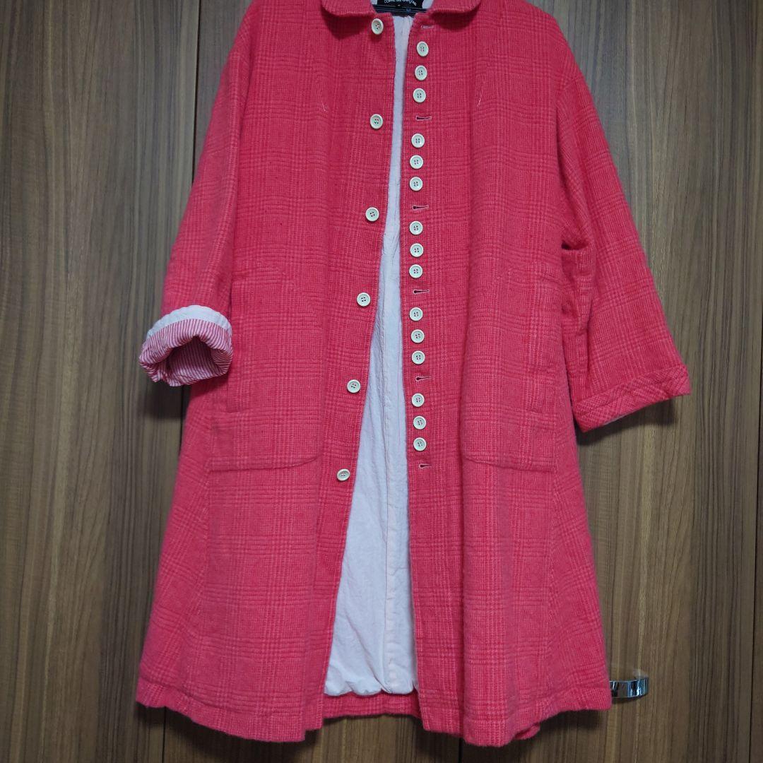 tricot COMME des GARCOND チェックコート