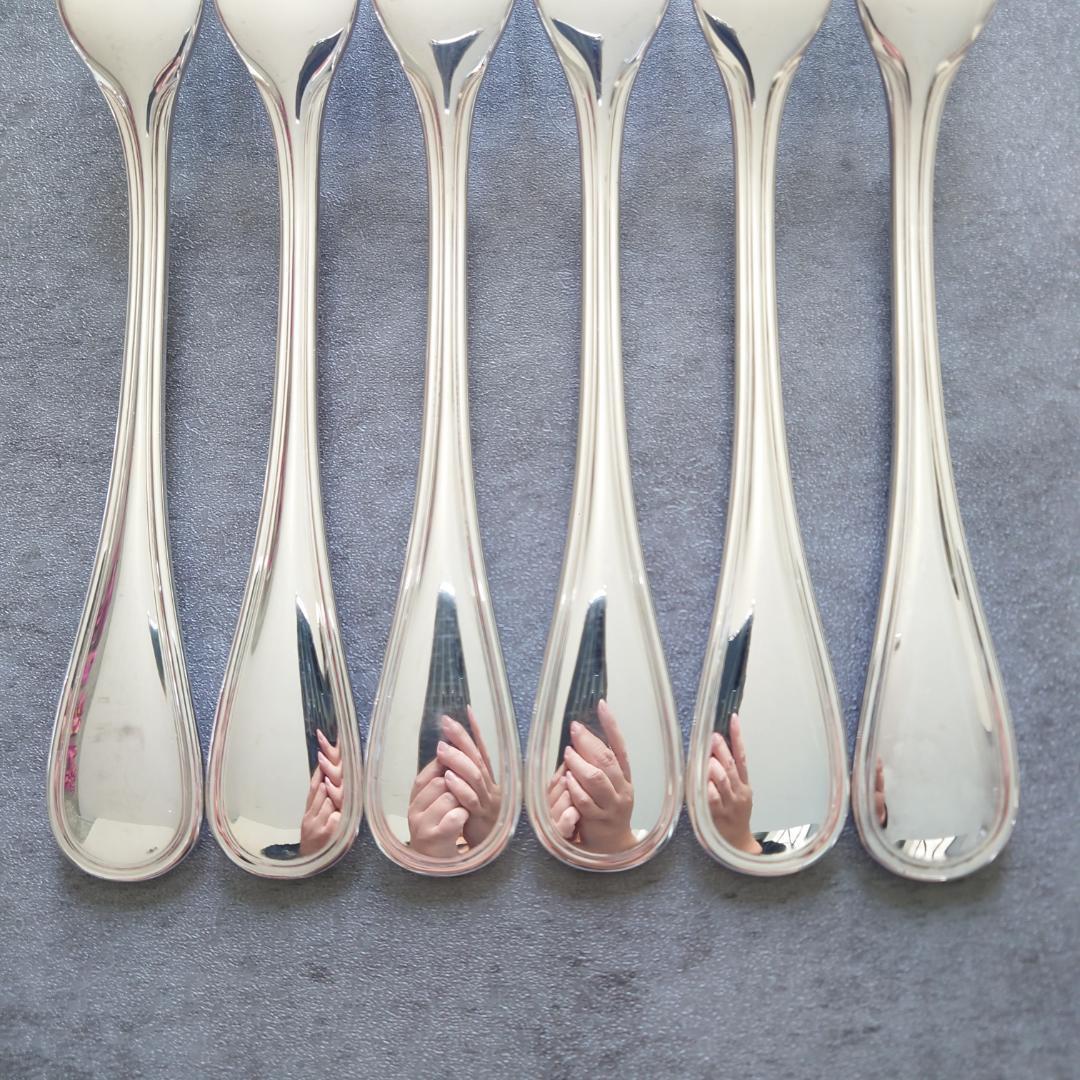 希少 美品 クリストフル アルビ テーブルフォーク 6点