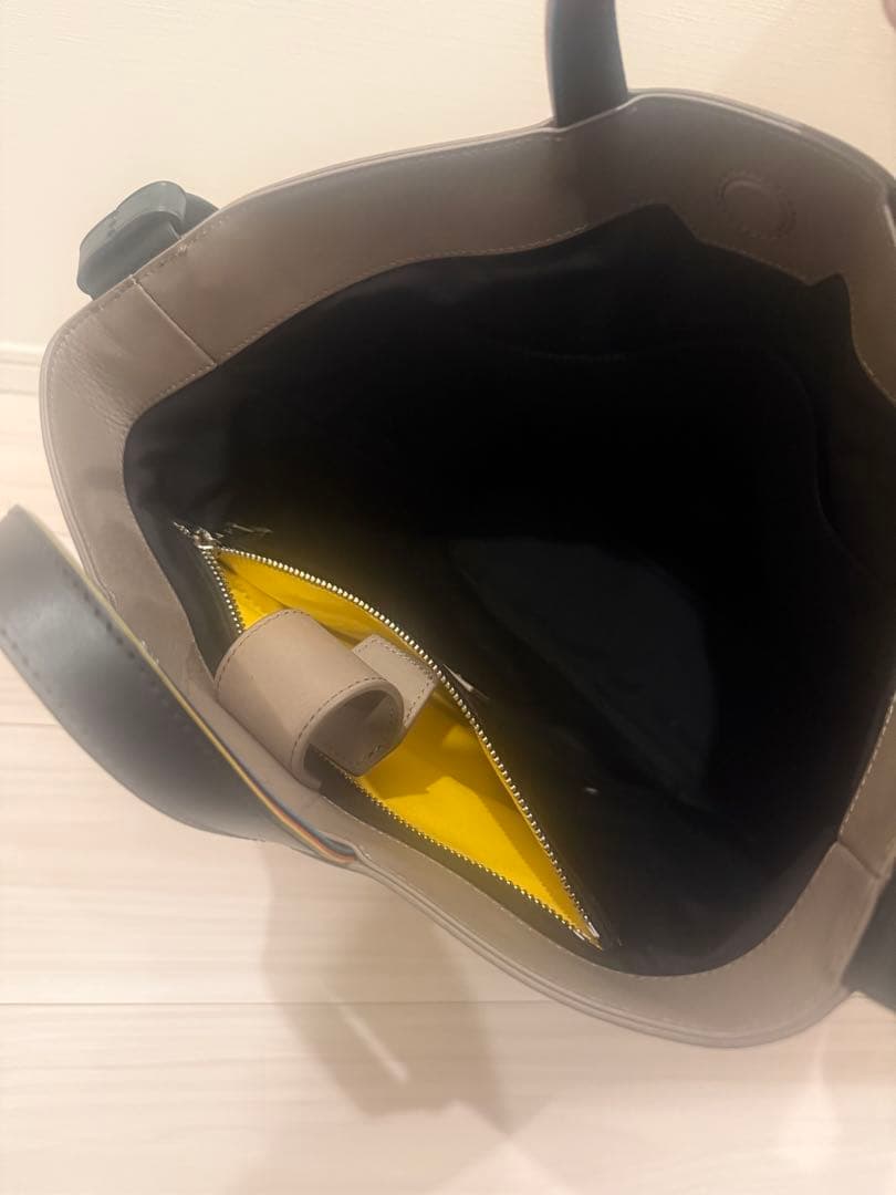 Paul Smith ストライプカラードエッジ トートバッグ　ビジネス