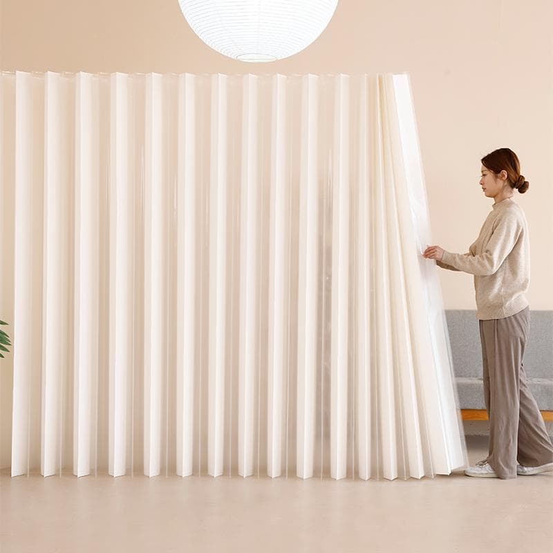 パーテーション間仕切り折り畳み式高さ2.4ｍ長さ2-3ｍ組立不要ついたて目隠し