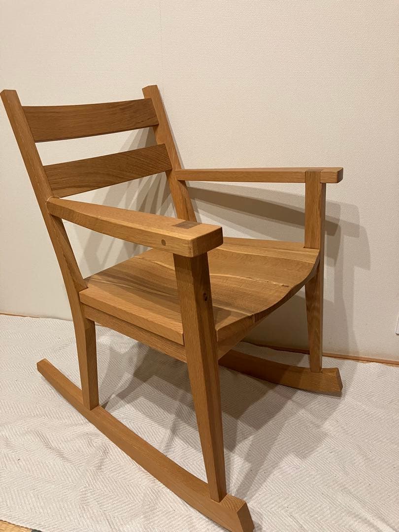 木製ロッキングチェア GLASS hitotoki 吉桂