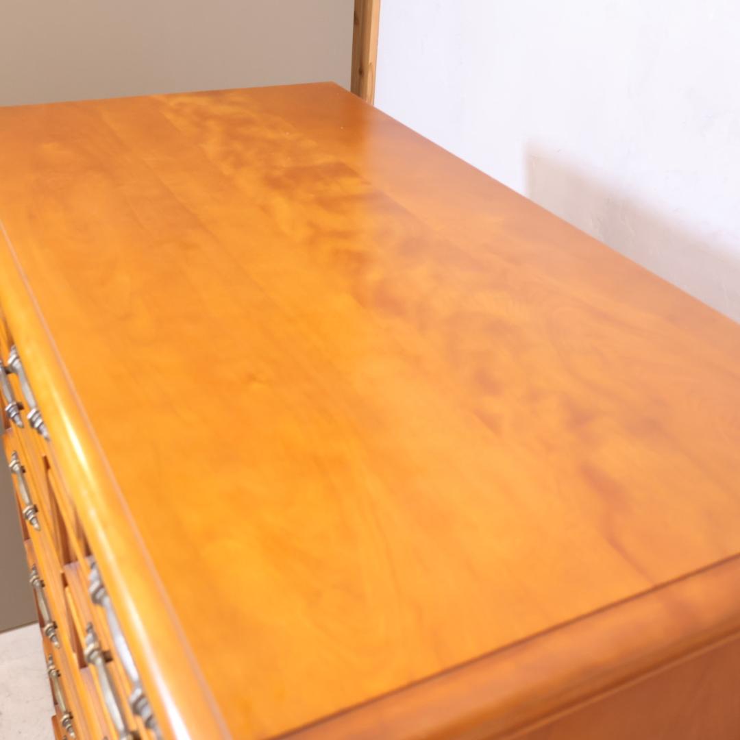 横浜クラシック家具 ダニエル 整理タンス 樺桜無垢材 アーリーアメリカン