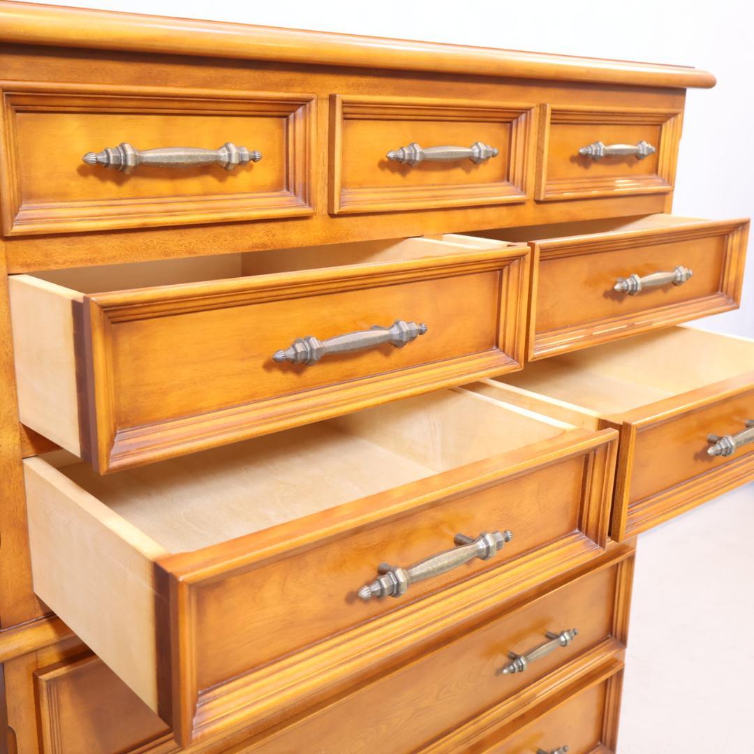 横浜クラシック家具 ダニエル 整理タンス 樺桜無垢材 アーリーアメリカン