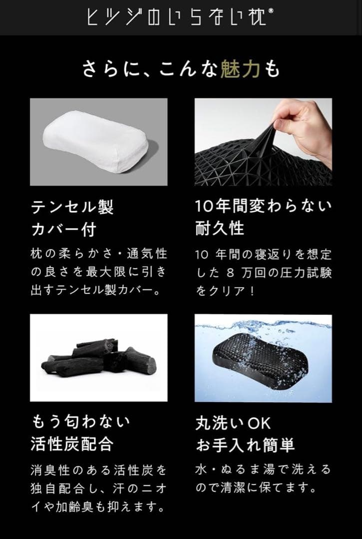 【23%OFF・ほぼ新品】正規品 ヒツジのいらない枕® 極柔モデル