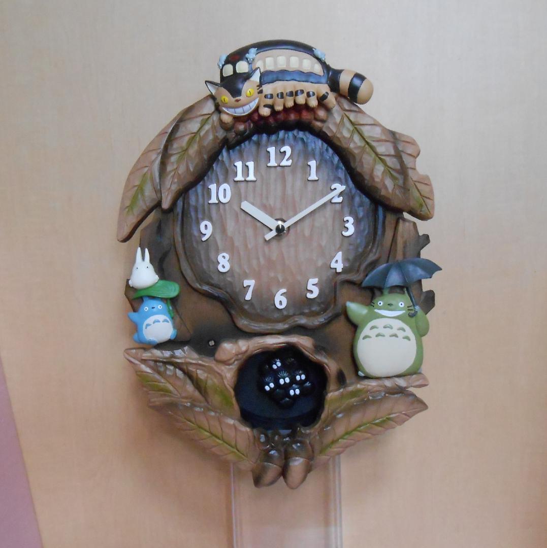 となりのトトロ掛け時計 M837RH-31