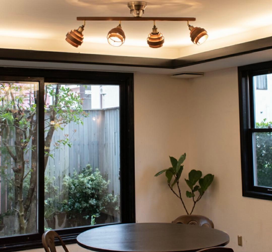 AVAROS シーリングライト 4灯 E26 リモコン付き