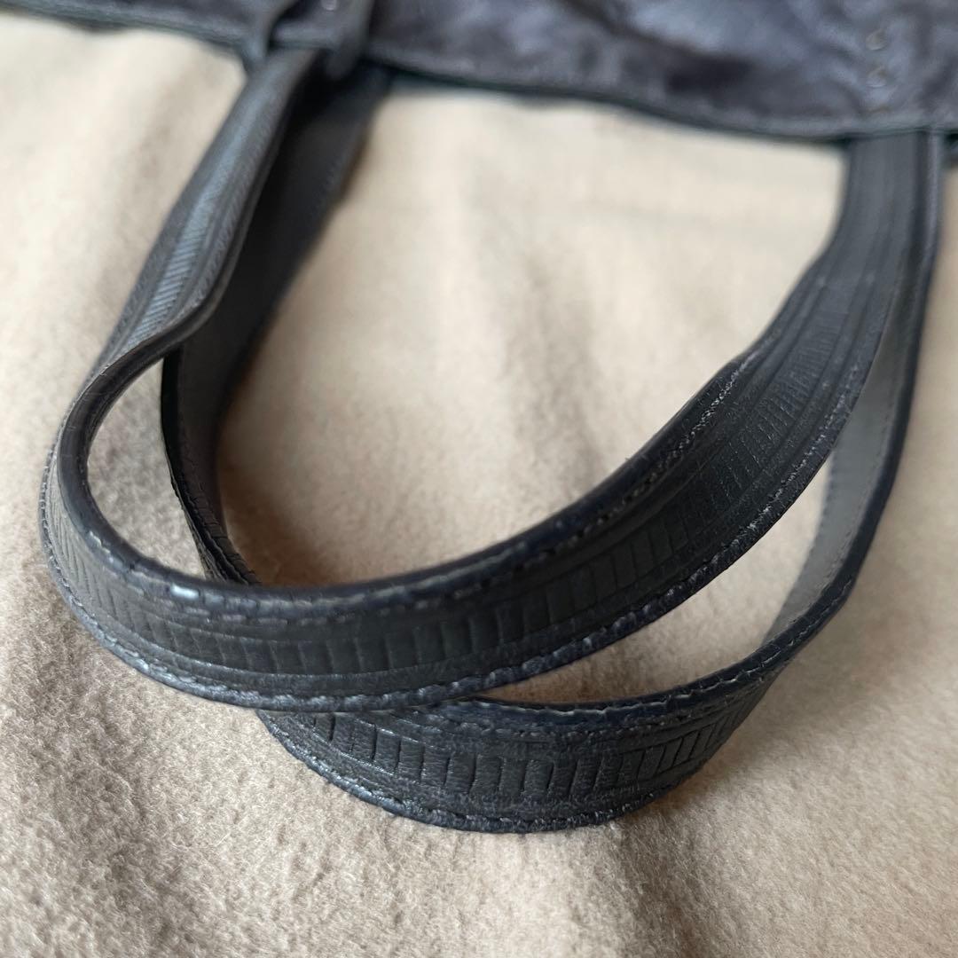 ボッテガヴェネタ イントレッチオ リュージョン ナイロントートバッグ 黒 美品