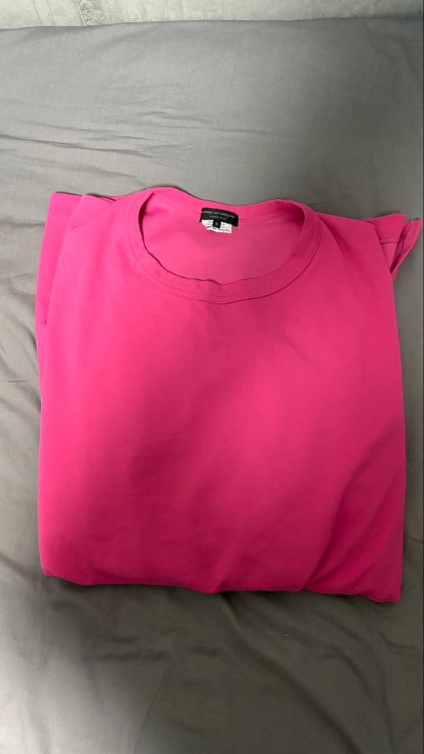 COMME des GARCONSHOMME PLUSクルーネックロングTシャツ