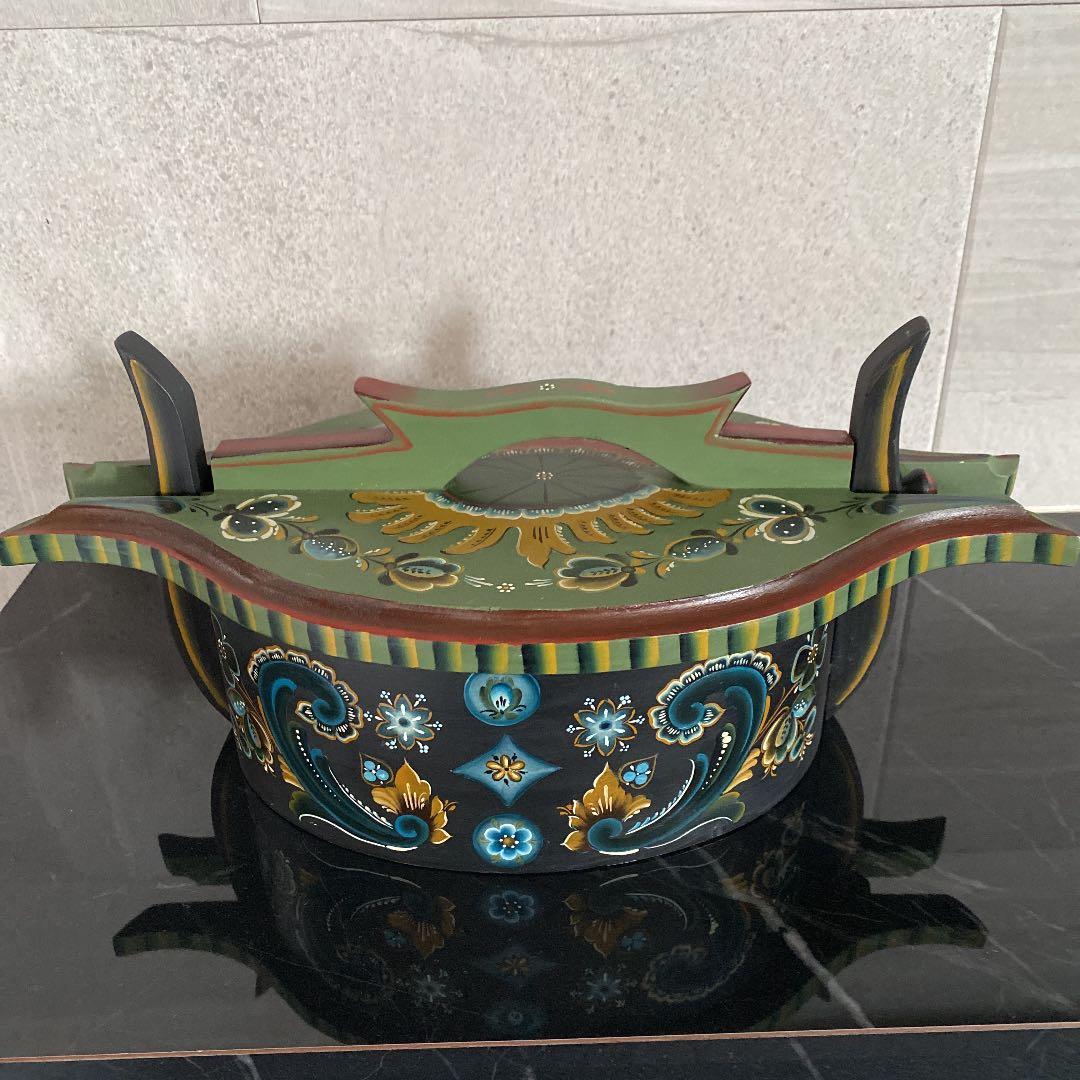 トールペイント(ローズマリング) タインバスケット