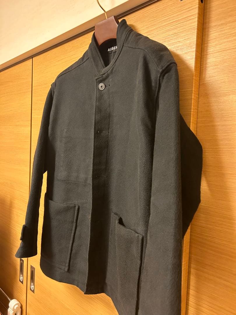 AUBERGE GM MARINE ジャーマンレザー　モールスキン　42