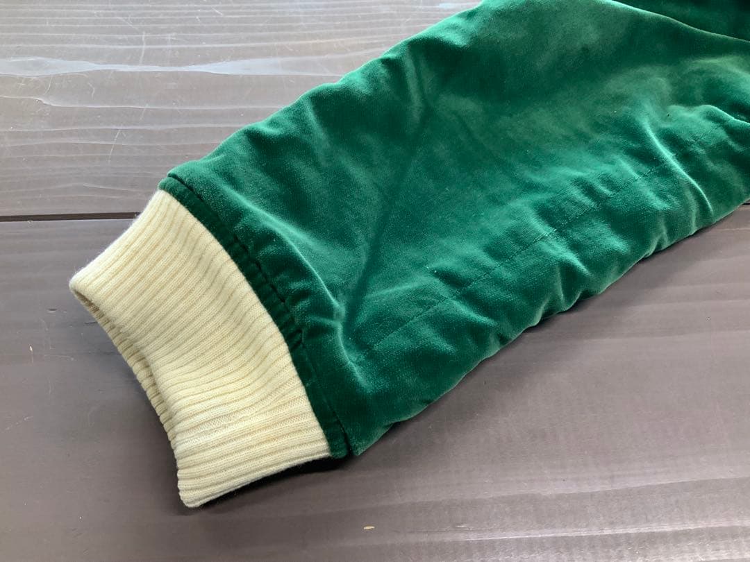 フラットヘッド　スカジャン　別珍　美品　Lサイズ