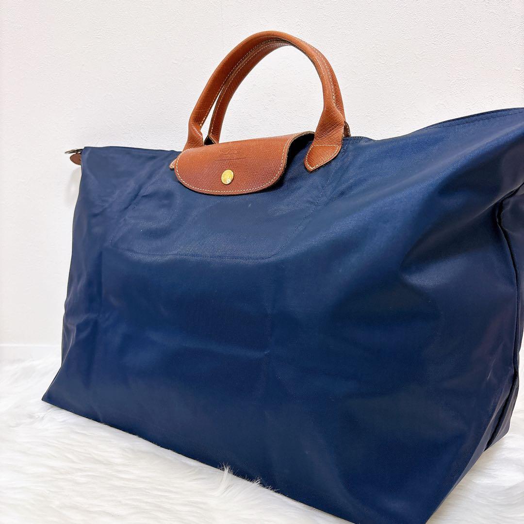 美品✨ロンシャン　ルプリアージュ　ボストン　大容量　xl トラベル