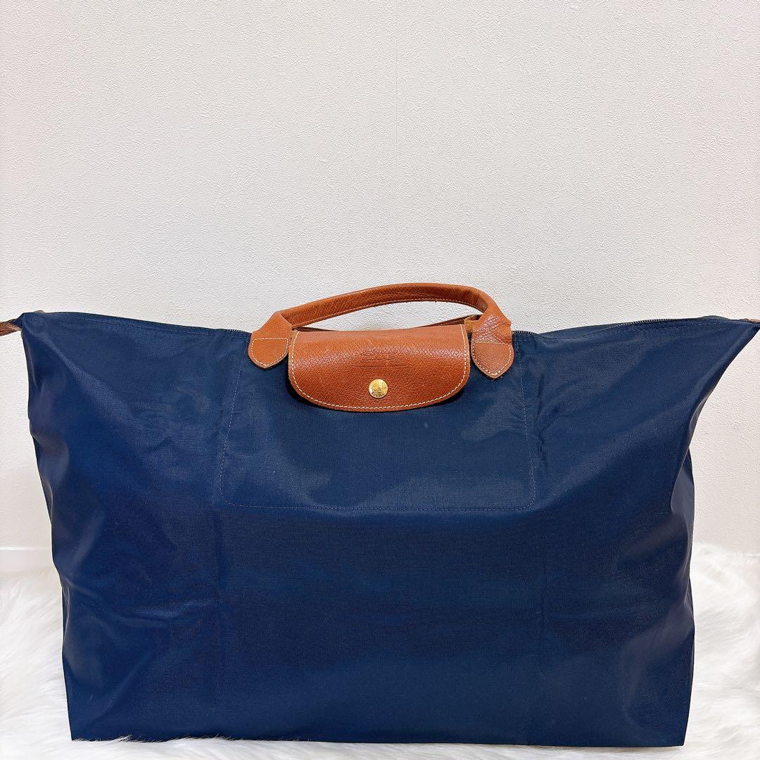 美品✨ロンシャン　ルプリアージュ　ボストン　大容量　xl トラベル