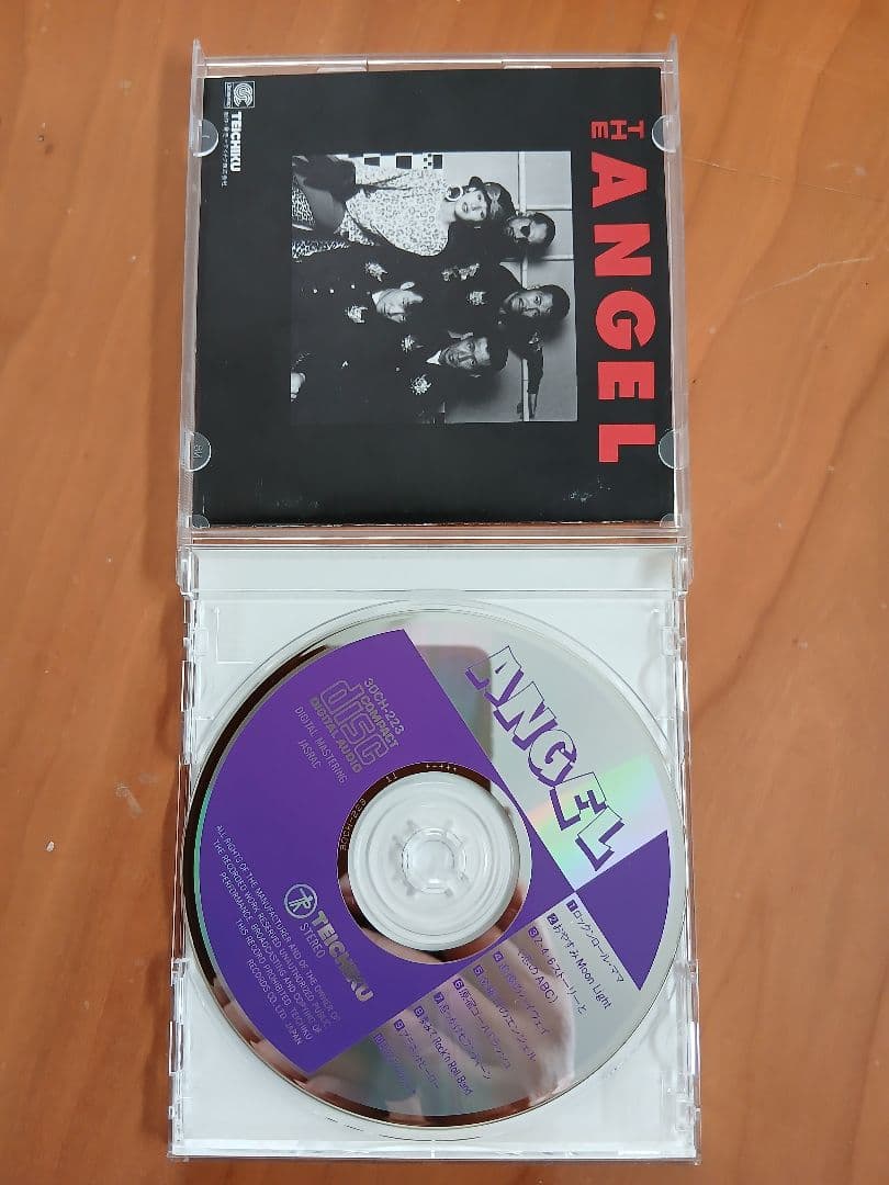 ANGEL CDアルバム ロカビリー クリームソーダ ピンクドラゴン 浦江アキコ