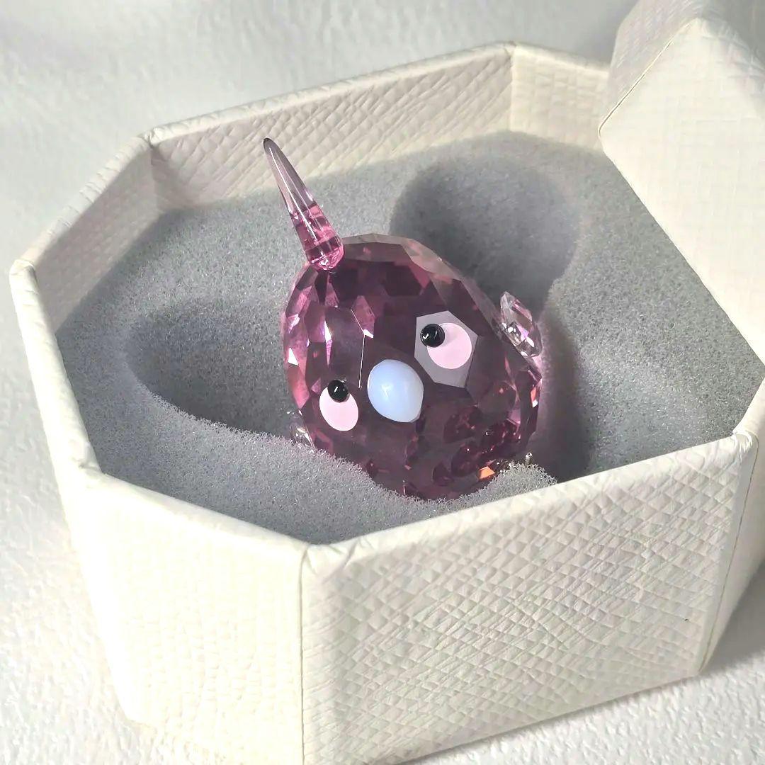 【人気✨】SWAROVSKI　スワロフスキー　ピンク　オカメインコ