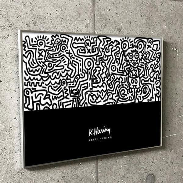 【額装済・希少ポスター｜Untitled（1985）｜キース・ヘリング