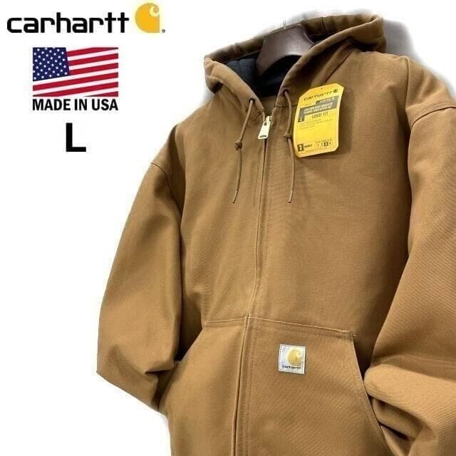 【期間限定価格】カーハート アクティブジャケット(L)茶 181218