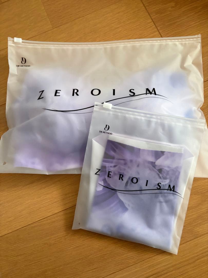 ZEROISM シームレスブラジャーショーツセット S 2組セット