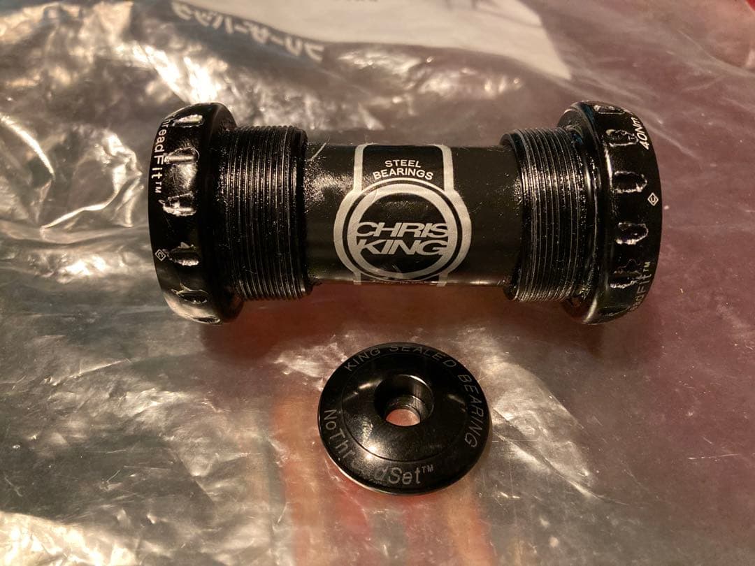 CHRIS KING bb トップキャップ　セットピストmtbボトムブラケット