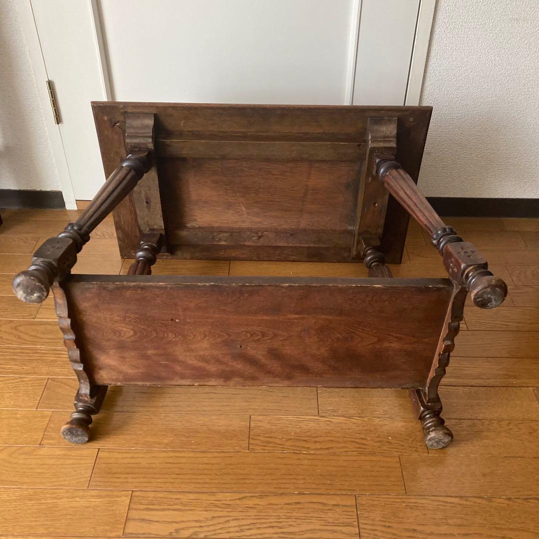 アンティーク　サイドテーブル　シャビーシックにDYI フレンチカントリー風に〜