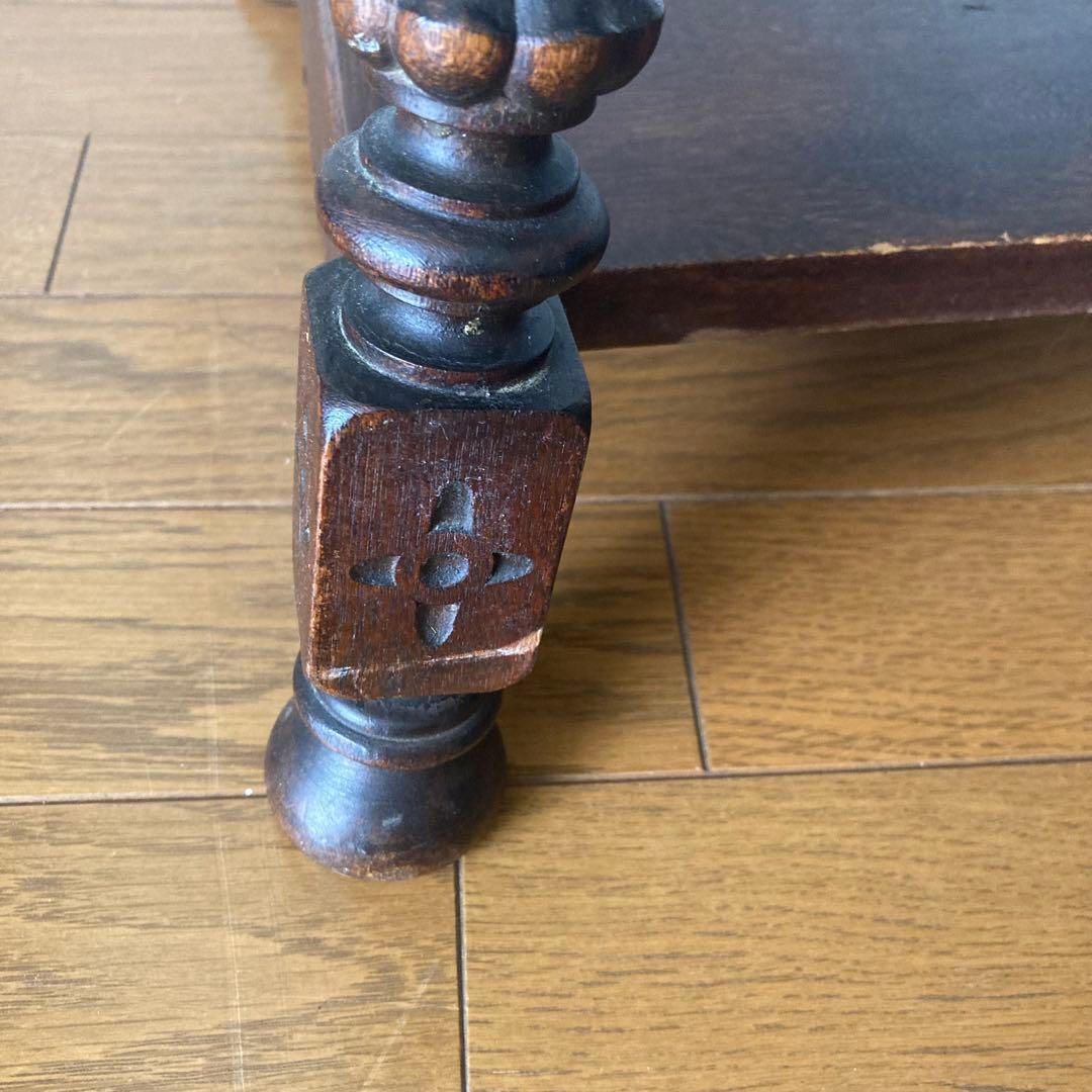 アンティーク　サイドテーブル　シャビーシックにDYI フレンチカントリー風に〜