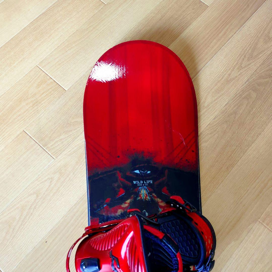 スノーボードセット RIDE Wildlife CAPO ロッカー ビンディング
