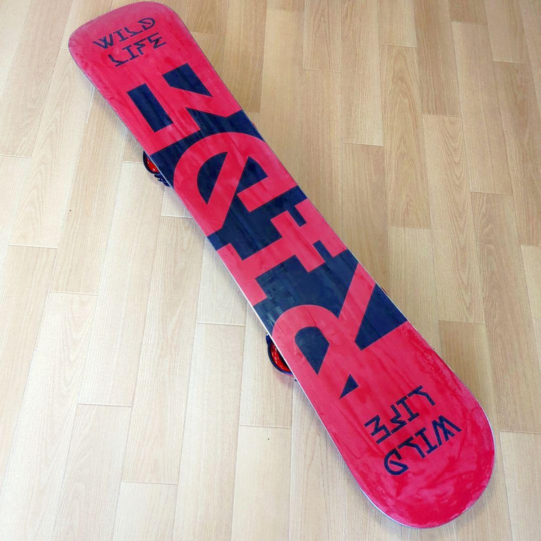 スノーボードセット RIDE Wildlife CAPO ロッカー ビンディング