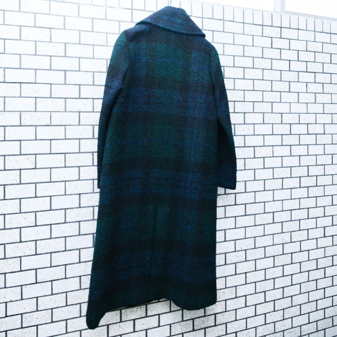 PS Paul Smith ウール混紡 シングルチェスターコート 38