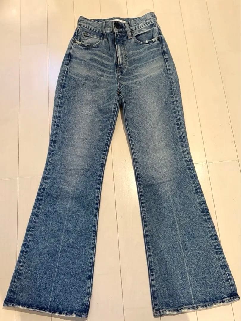 マウジー moussy MVS FLARE ストレッチ デニム サイズ24