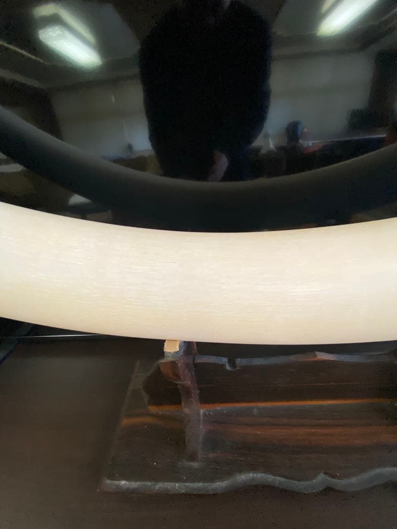 H*ん様 超美品　象牙風置物　目立つ傷、汚れ無し