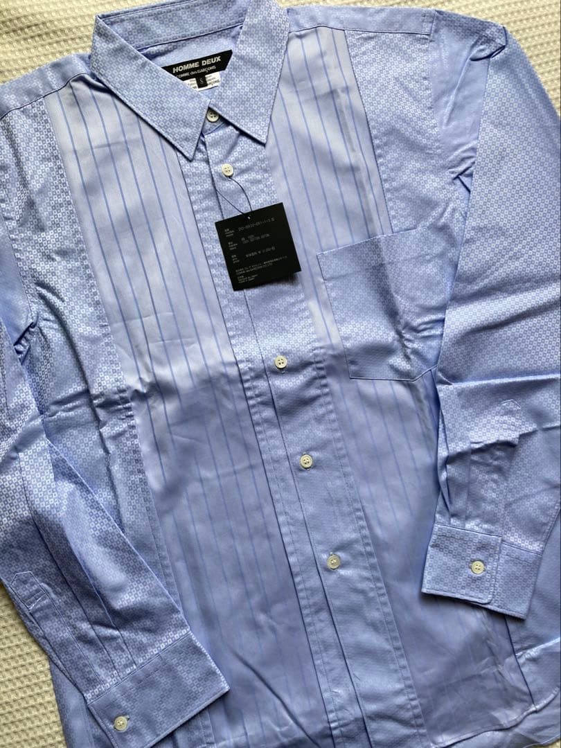 コムデギャルソンオムドゥ　シャツ　S