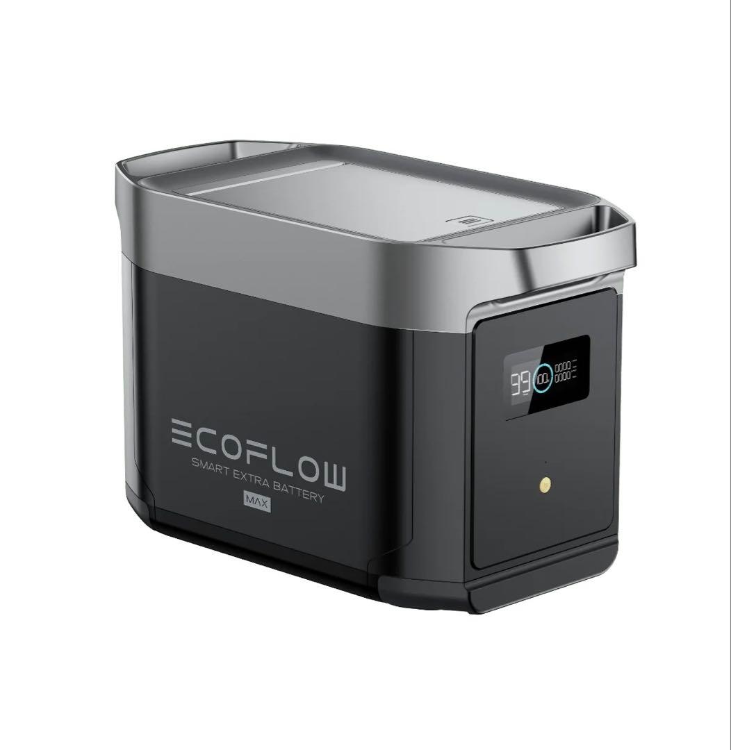 新品 EcoFlow DELTA 2 Max専用エクストラバッテリー