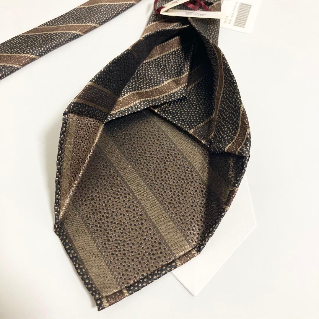 新品 定価4.0万円 Atto Vannucci ネクタイ セッテピエゲ